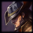 Twisted Fate's in game profile}